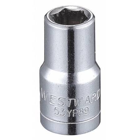 Socket 1/4" Drive Metric 6mm Socket Sz by USA Westward Sockets