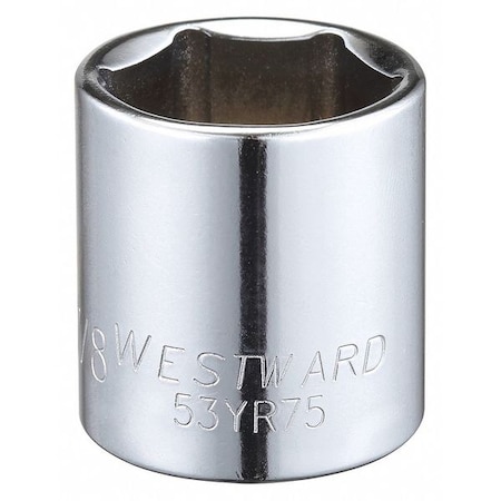 Socket 3/8" Drive SAE 7/8" Socket Sz by USA Westward Sockets