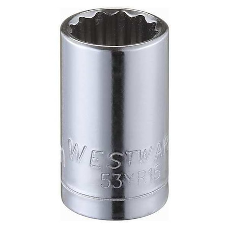 Socket 1/4" Drive Metric 9mm Socket Sz Type 53YR15 by USA Westward Sockets