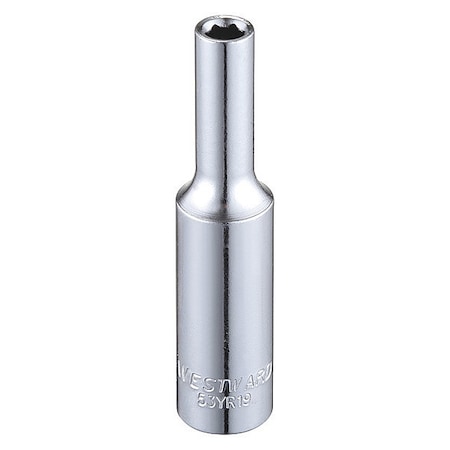 Socket 1/4" Drive SAE 5/32" Socket Sz Type 53YR19 by USA Westward Sockets