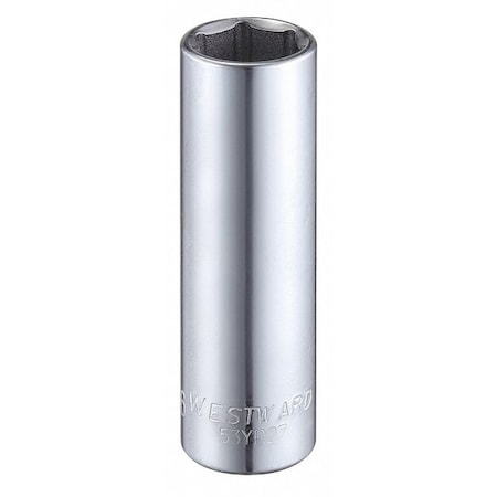 Socket 1/4" Drive SAE 7/16" Socket Sz Type 53YR27 by USA Westward Sockets