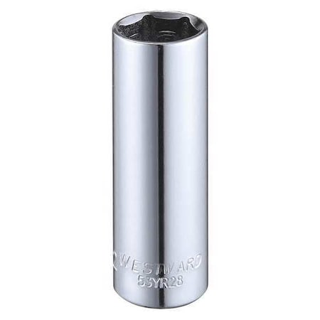 Socket 1/4" Drive SAE 1/2" Socket Sz Type 53YR28 by USA Westward Sockets
