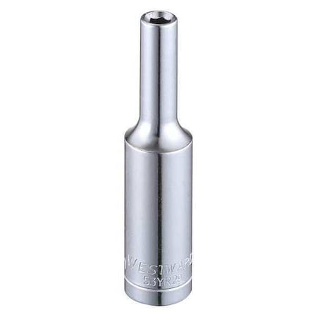 Socket 1/4" Drive 3 1/2mm Socket Sz Type 53YR29 by USA Westward Sockets