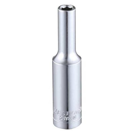 Socket 1/4" Drive Metric 4mm Socket Sz Type 53YR30 by USA Westward Sockets