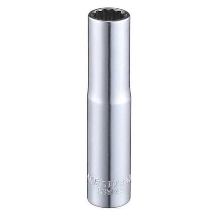 Socket 1/4" Drive SAE 9/32" Socket Sz Type 53YR45 by USA Westward Sockets