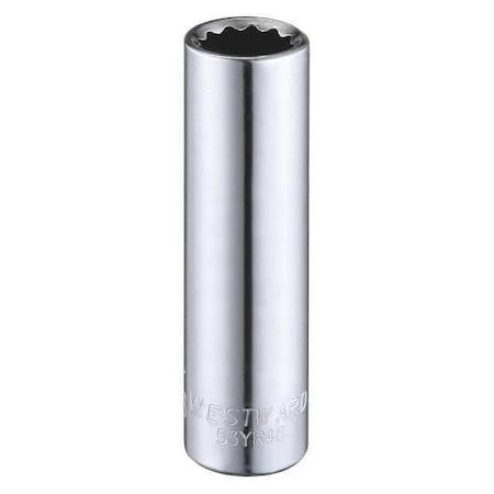 Socket 1/4" Drive SAE 3/8" Socket Sz Type 53YR48 by USA Westward Sockets