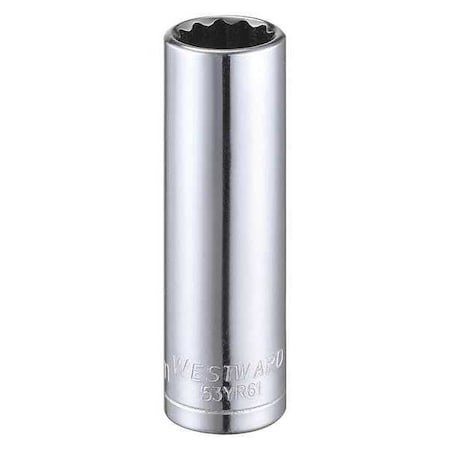 Socket 1/4" Drive Metric 11mm Socket Sz Type 53YR61 by USA Westward Sockets
