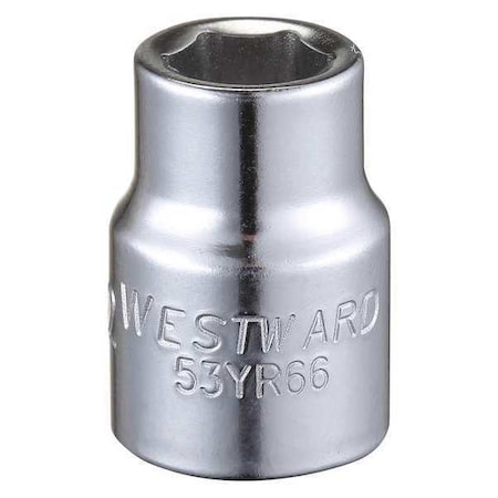 Socket 3/8" Drive SAE 11/32" Socket Sz by USA Westward Sockets