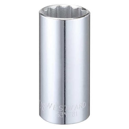 Socket 3/8" Drive SAE 7/8" Socket Sz Type 53YT81 by USA Westward Sockets