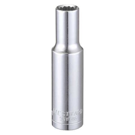 Socket 3/8" Drive Metric 8mm Socket Sz Type 53YT86 by USA Westward Sockets