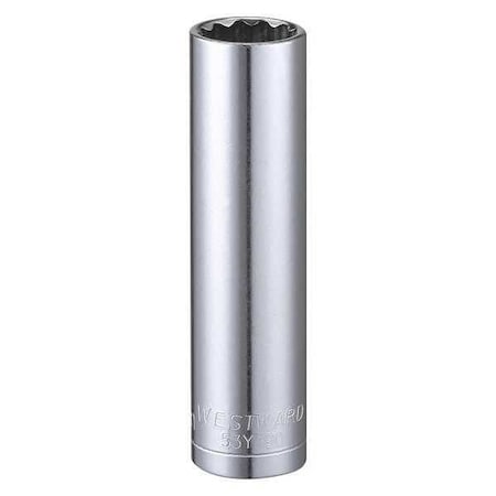 Socket 3/8" Drive Metric 12mm Socket Sz Type 53YT90 by USA Westward Sockets