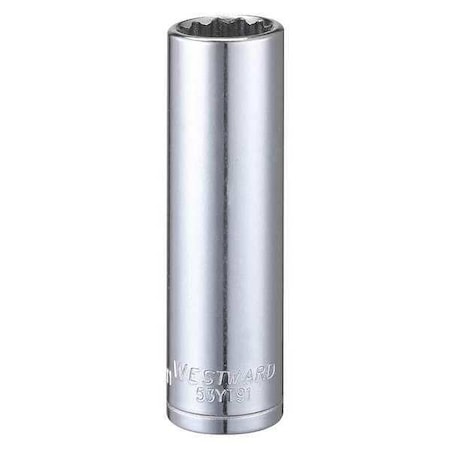 Socket 3/8" Drive Metric 13mm Socket Sz Type 53YT91 by USA Westward Sockets