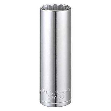 Socket 3/8" Drive Metric 15mm Socket Sz Type 53YT93 by USA Westward Sockets