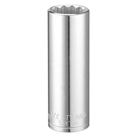 Socket 3/8" Drive Metric 16mm Socket Sz Type 53YT94 by USA Westward Sockets