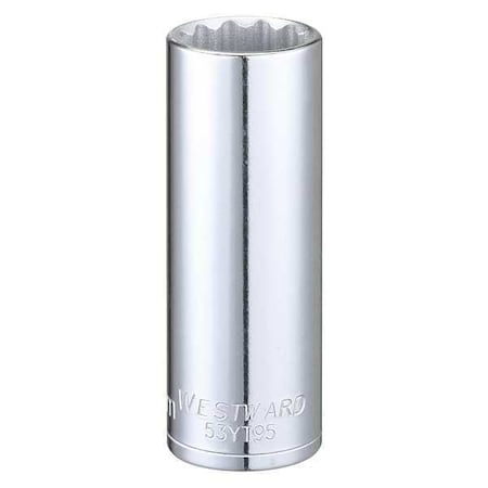Socket 3/8" Drive Metric 17mm Socket Sz Type 53YT95 by USA Westward Sockets