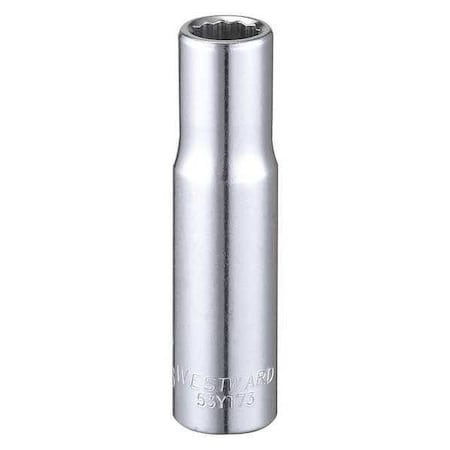 Socket 3/8" Drive SAE 3/8" Socket Sz Type 53YT73 by USA Westward Sockets