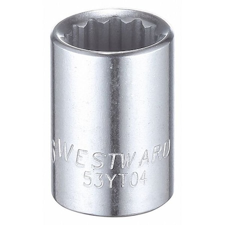 Socket 3/8" Drive SAE 7/16" Socket Sz Type 53YT04 by USA Westward Sockets