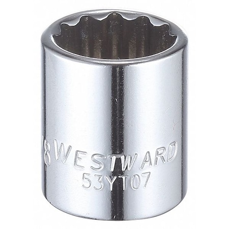 Socket 3/8" Drive SAE 5/8" Socket Sz Type 53YT07 by USA Westward Sockets