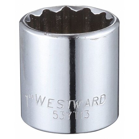 Socket 3/8" Drive SAE 1" Socket Sz Type 53YT13 by USA Westward Sockets