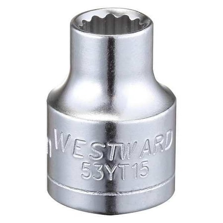Socket 3/8" Drive Metric 7mm Socket Sz Type 53YT15 by USA Westward Sockets