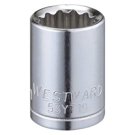 Socket 3/8" Drive Metric 11mm Socket Sz Type 53YT19 by USA Westward Sockets