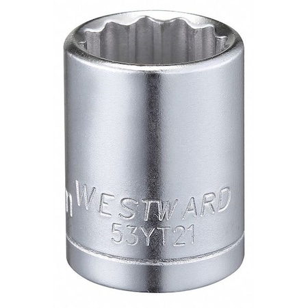 Socket 3/8" Drive Metric 13mm Socket Sz Type 53YT21 by USA Westward Sockets
