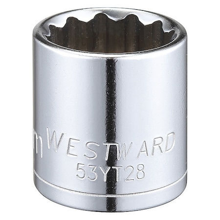 Socket 3/8" Drive Metric 20mm Socket Sz Type 53YT28 by USA Westward Sockets