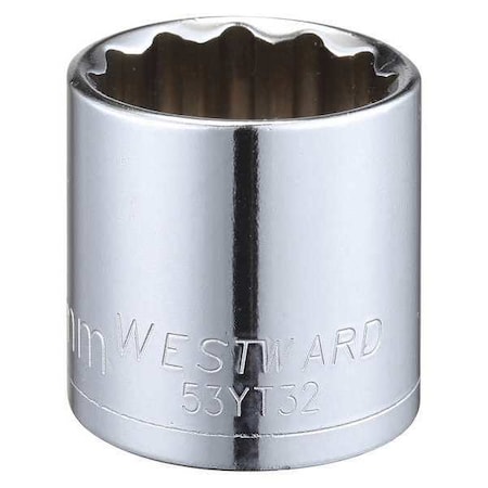 Socket 3/8" Drive Metric 24mm Socket Sz Type 53YT32 by USA Westward Sockets