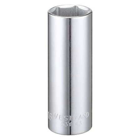 Socket 3/8" Drive SAE 11/16" Socket Sz Type 53YT43 by USA Westward Sockets