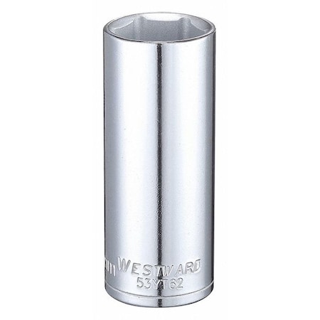 Socket 3/8" Drive Metric 19mm Socket Sz Type 53YT62 by USA Westward Sockets