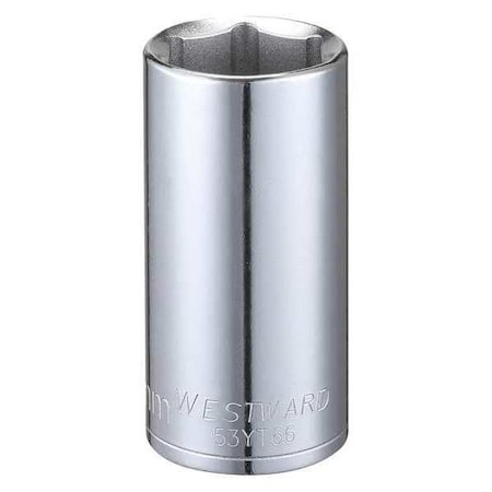 Socket 3/8" Drive Metric 23mm Socket Sz Type 53YT66 by USA Westward Sockets