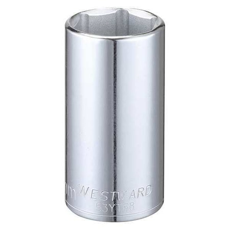 Socket 3/8" Drive Metric 25mm Socket Sz Type 53YT68 by USA Westward Sockets