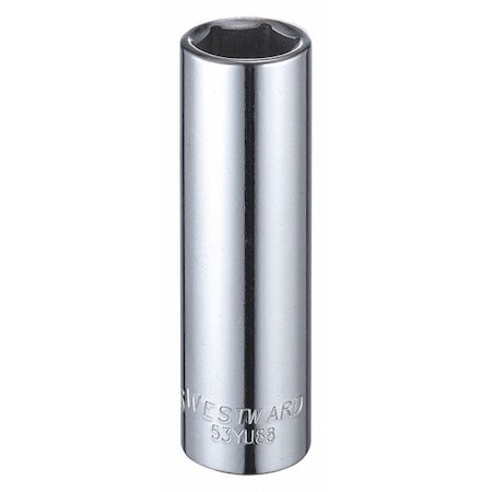 Socket 1/2" Drive SAE 11/16" Socket Sz by USA Westward Sockets