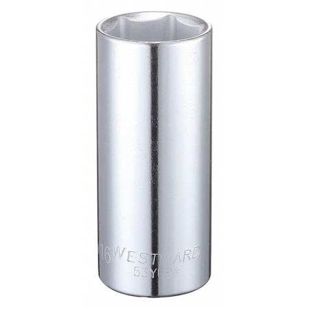Socket 1/2" Drive SAE 1 1/16" Socket Sz by USA Westward Sockets