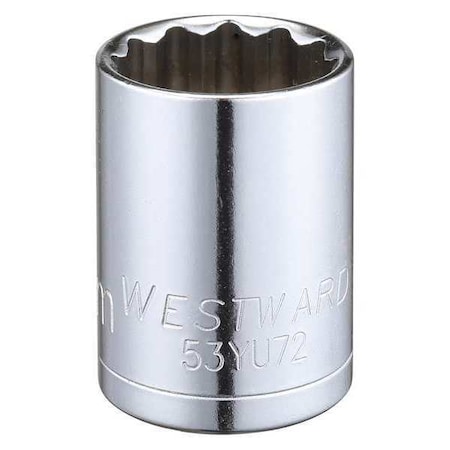 Socket 1/2" Drive Metric 21mm Socket Sz by USA Westward Sockets