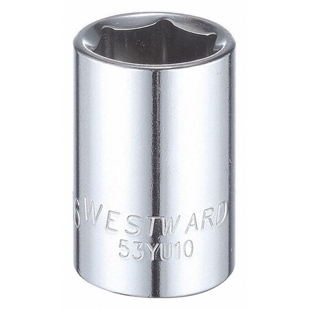 Socket 1/2" Drive SAE 11/16" Socket Sz Type 53YU10 by USA Westward Sockets
