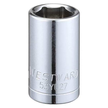 Socket 1/2" Drive Metric 15mm Socket Sz by USA Westward Sockets