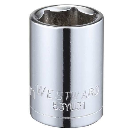 Socket 1/2" Drive Metric 19mm Socket Sz Type 53YU31 by USA Westward Sockets