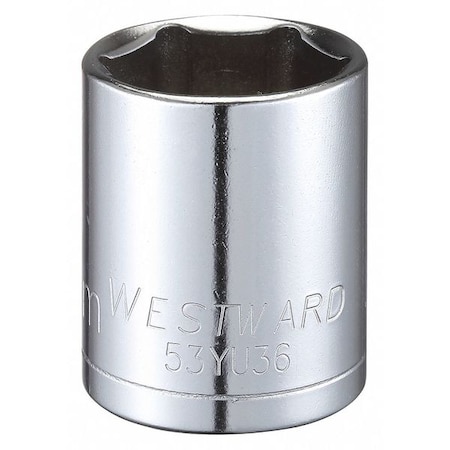 Socket 1/2" Drive Metric 24mm Socket Sz Type 53YU36 by USA Westward Sockets