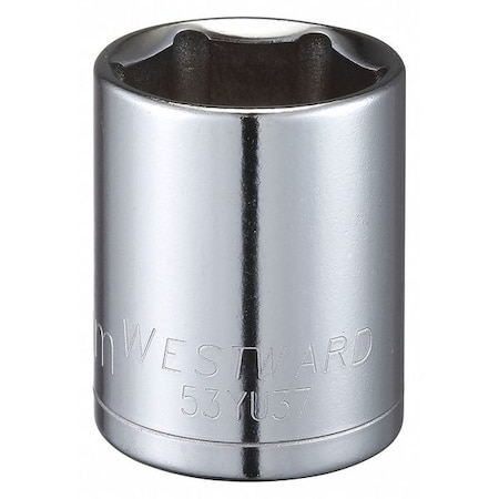 Socket 1/2" Drive Metric 25mm Socket Sz Type 53YU37 by USA Westward Sockets