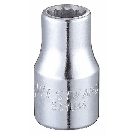 Socket 1/2" Drive SAE 3/8" Socket Sz Type 53YU44 by USA Westward Sockets