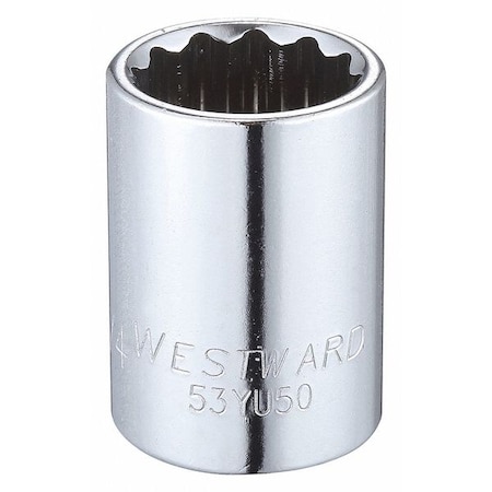 Socket 1/2" Drive SAE 3/4" Socket Sz Type 53YU50 by USA Westward Sockets