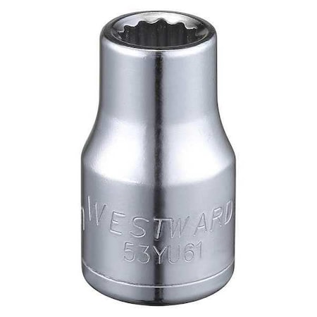Socket 1/2" Drive Metric 10mm Socket Sz Type 53YU61 by USA Westward Sockets