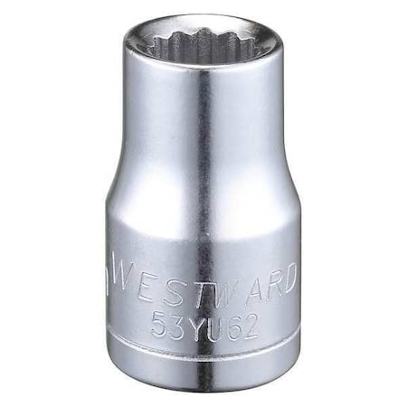 Socket 1/2" Drive Metric 11mm Socket Sz Type 53YU62 by USA Westward Sockets