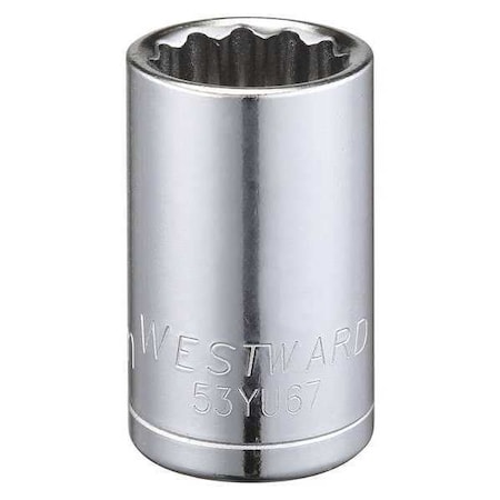 Socket 1/2" Drive Metric 16mm Socket Sz Type 53YU67 by USA Westward Sockets