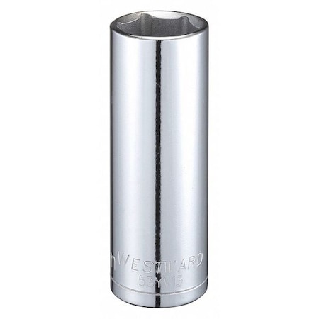 Socket 1/2" Drive Metric 22mm Socket Sz Type 53YV13 by USA Westward Sockets