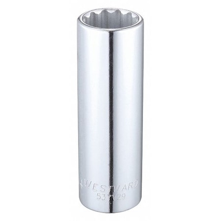 Socket 1/2" Drive SAE 3/4" Socket Sz Type 53YV29 by USA Westward Sockets
