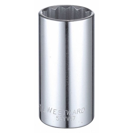 Socket 1/2" Drive SAE 1 1/4" Socket Sz Type 53YV37 by USA Westward Sockets
