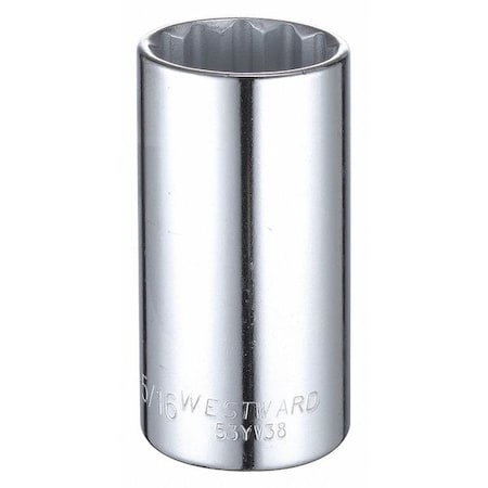Socket 1/2" Drive SAE 1 5/16" Socket Sz Type 53YV38 by USA Westward Sockets