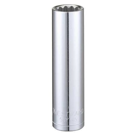 Socket 1/2" Drive Metric 15mm Socket Sz Type 53YV45 by USA Westward Sockets